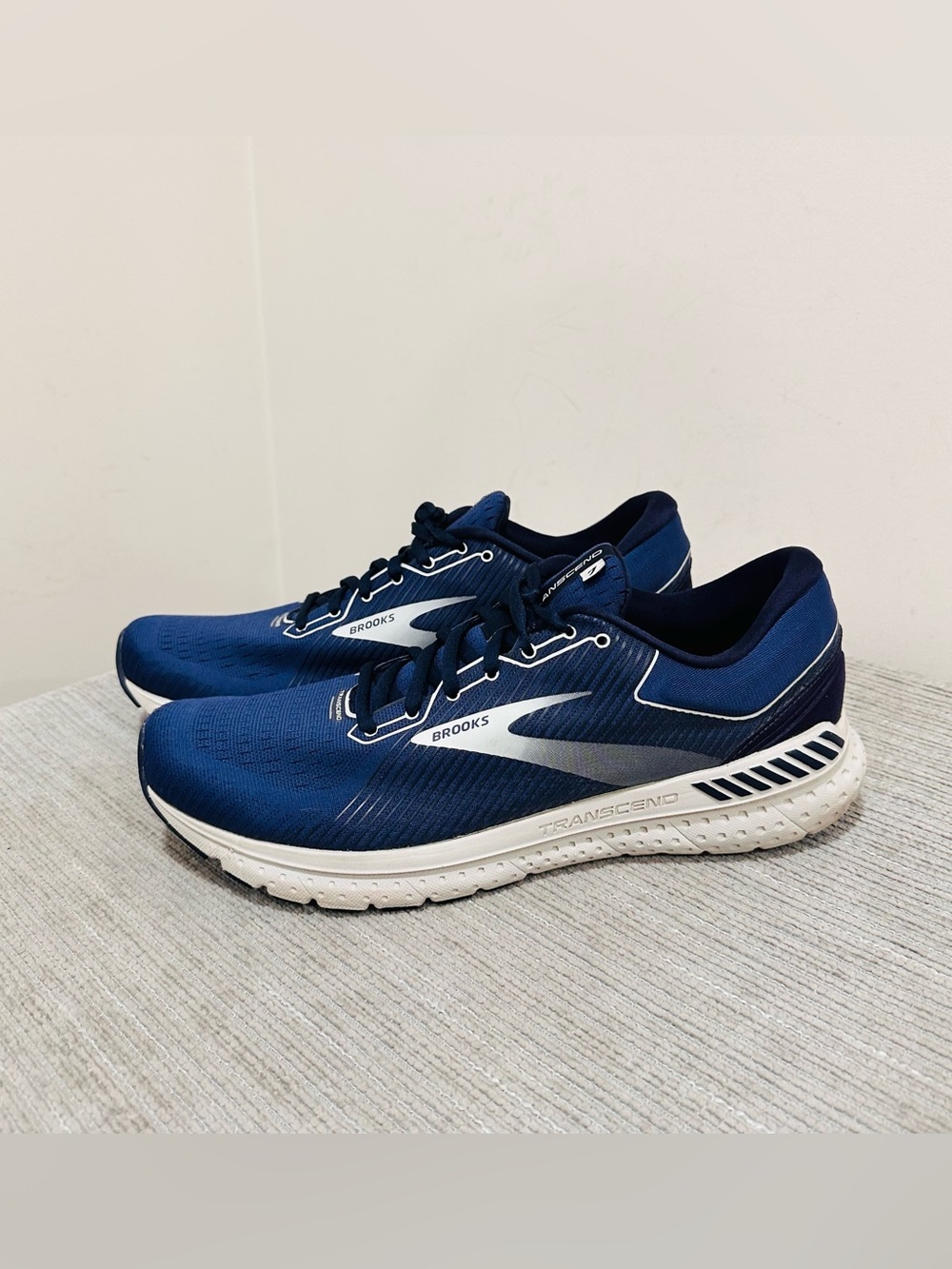 Brooks Transcend 7 Men's Running Shoes Blue Grey 1103311D467 Size 13 D Medium